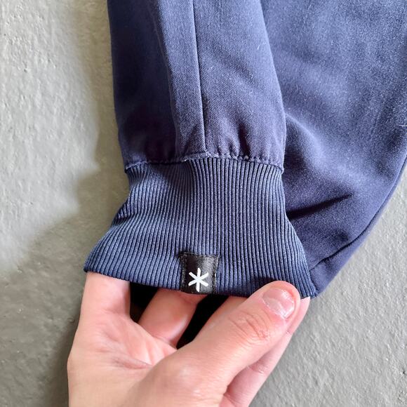 Lot of 3 Jogger Scrub Pants Navy & Teal Small/Small Short - Picture 5 of 16